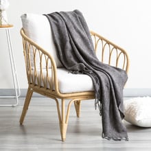Lygon Wool-Blend Throw